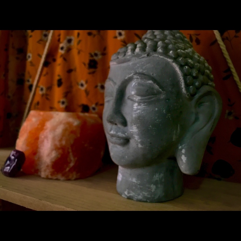 ✨Stone Buddha Head Boho Decor Statue/Paper Weight
